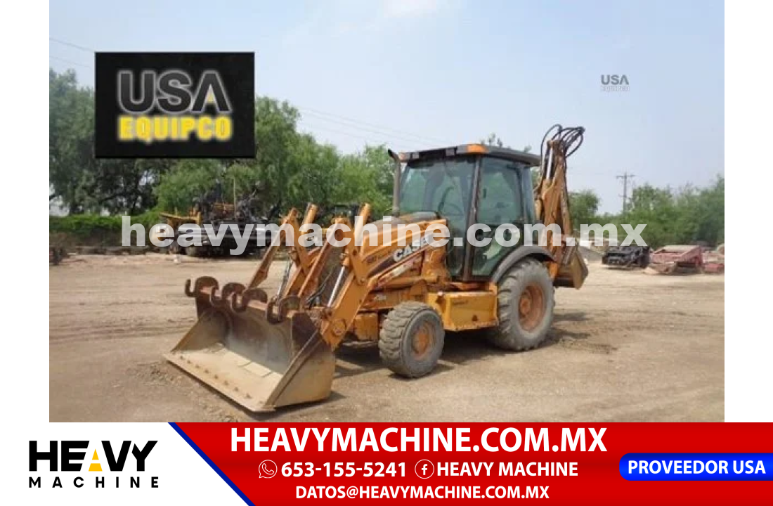 Maquinaria Pesada Retroexcavadora 2008 Case 580SM