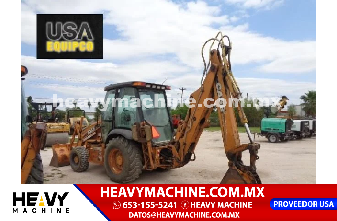 Maquinaria Pesada Retroexcavadora 2008 Case 580SM III