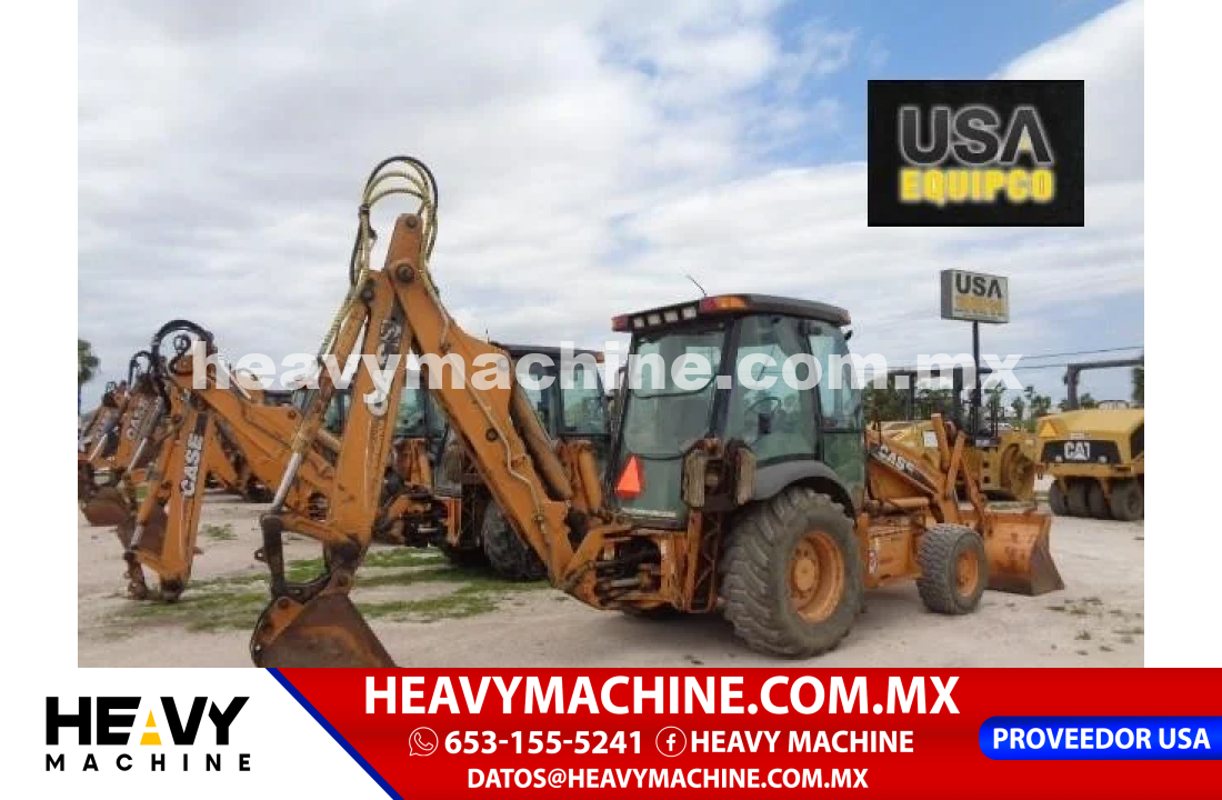 Maquinaria Pesada Retroexcavadora 2008 Case 580SM III