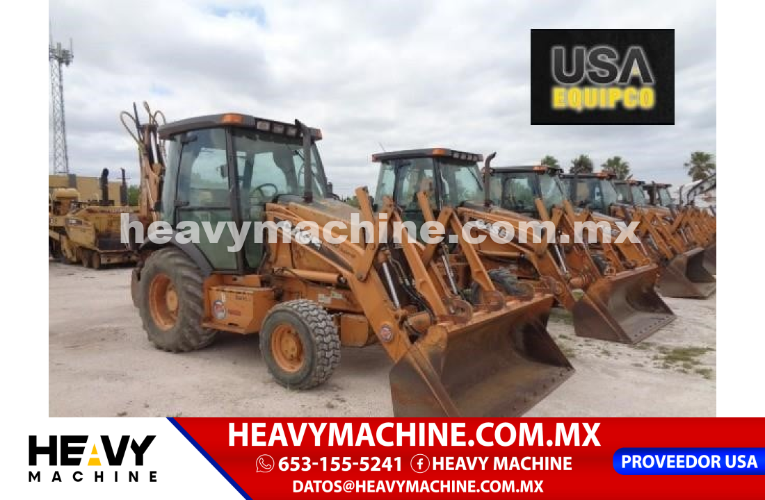 Maquinaria Pesada Retroexcavadora 2008 Case 580SM III