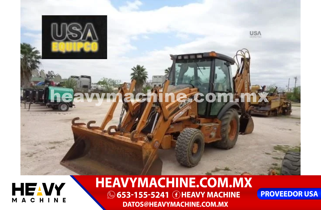 Maquinaria Pesada Retroexcavadora 2008 Case 580SM III