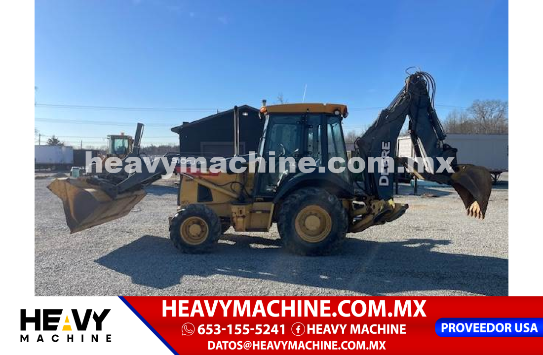 Maquinaria Pesada Retroexcavadora 2008 John Deere 310SJ