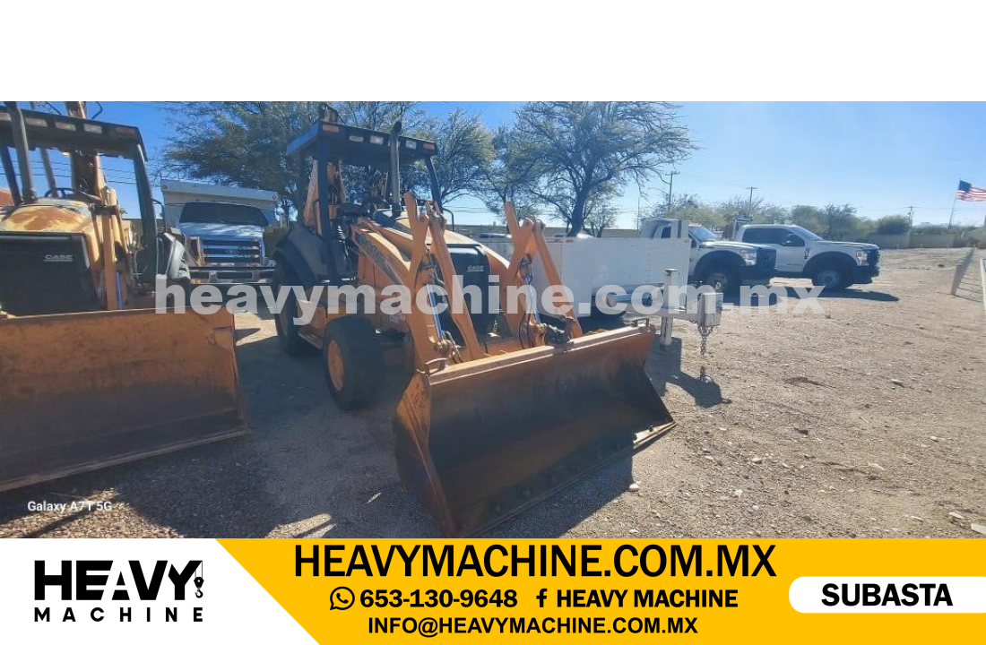 Maquinaria Pesada Retroexcavadora 2009 CASE 580SM