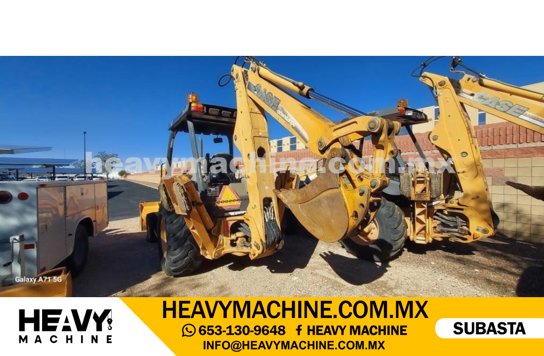 Maquinaria Pesada Retroexcavadora 2009 CASE 580SM