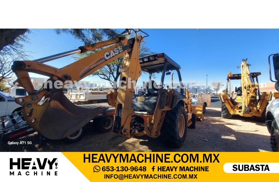 Maquinaria Pesada Retroexcavadora 2009 CASE 580SM