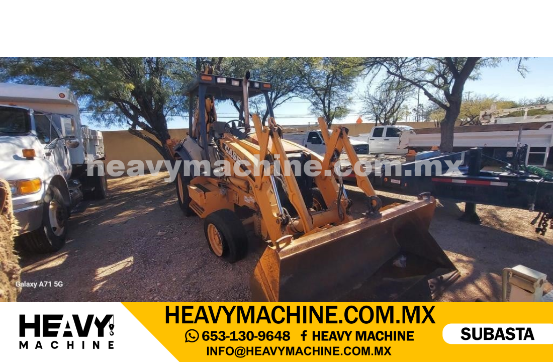 Maquinaria Pesada Retroexcavadora 2009 CASE 580SM