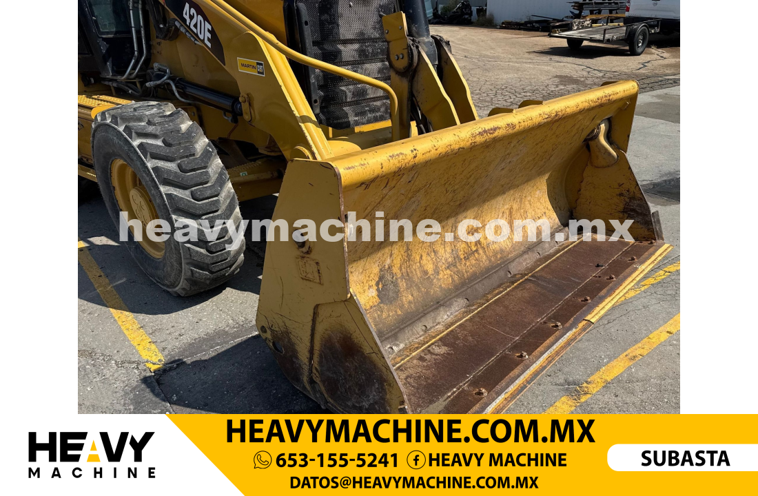 Maquinaria Pesada Retroexcavadora 2009 CAT 420E