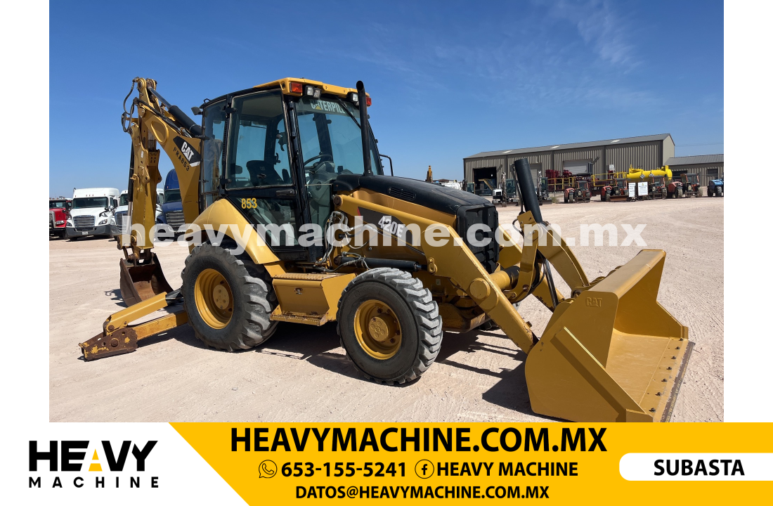 Maquinaria Pesada Retroexcavadora 2009 CAT 420E