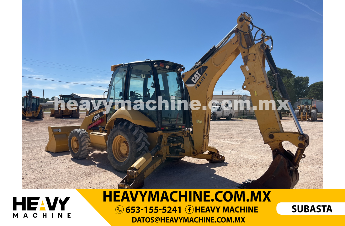 Maquinaria Pesada Retroexcavadora 2009 CAT 420E