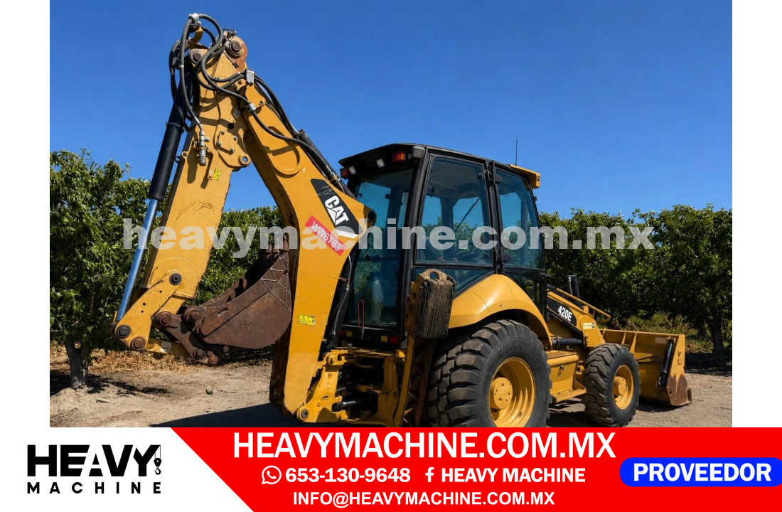 Maquinaria Pesada Retroexcavadora 2009 CAT 420E