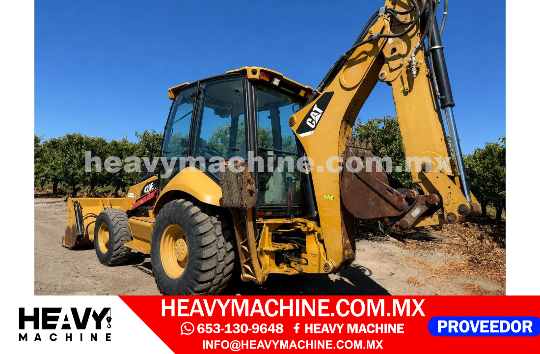 Maquinaria Pesada Retroexcavadora 2009 CAT 420E