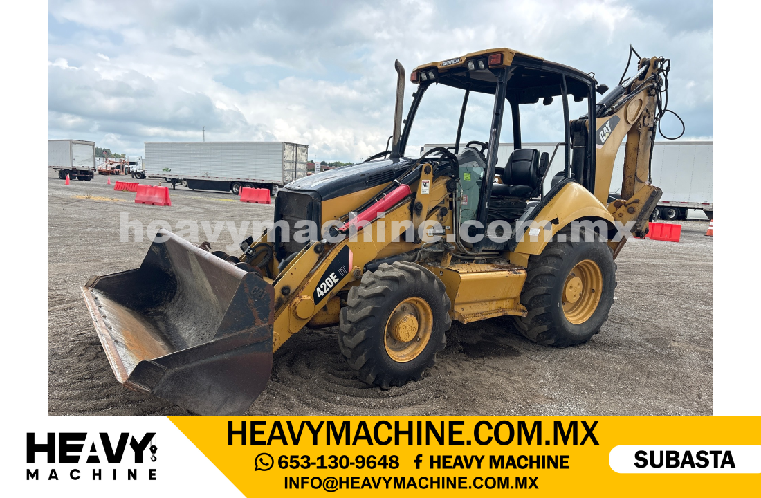 Maquinaria Pesada Retroexcavadora 2009 CAT 420F