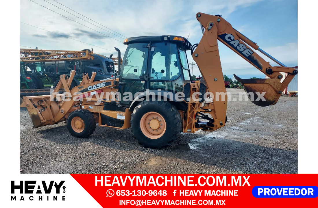 Maquinaria Pesada Retroexcavadora 2010 CASE 580N