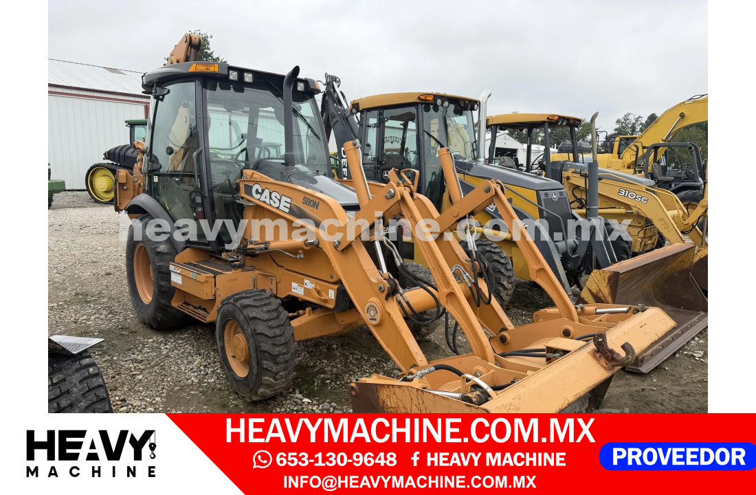 Maquinaria Pesada Retroexcavadora 2010 CASE 580N