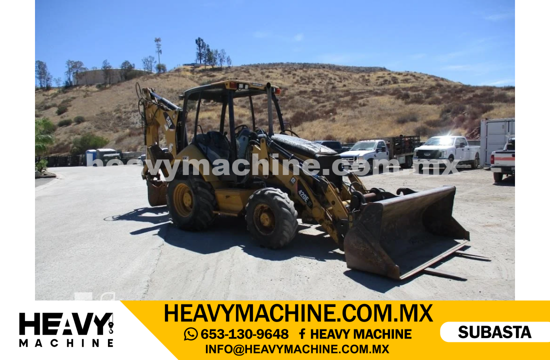 Maquinaria Pesada Retroexcavadora 2010 CAT 420E
