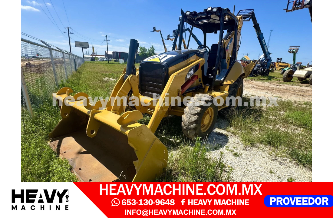 Maquinaria Pesada Retroexcavadora 2010 CAT 420E