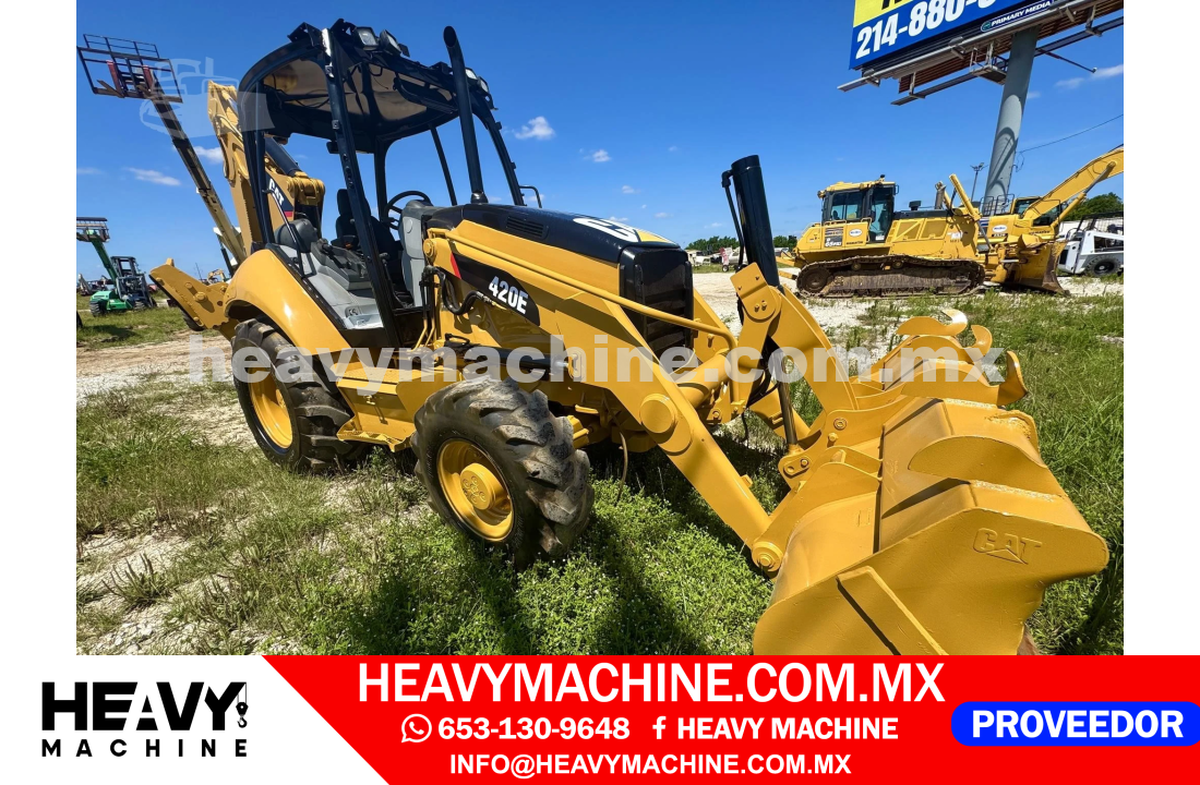 Maquinaria Pesada Retroexcavadora 2010 CAT 420E
