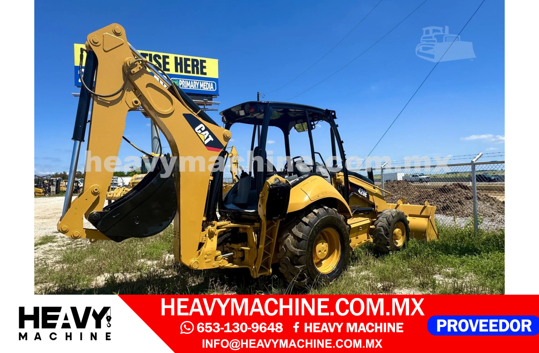 Maquinaria Pesada Retroexcavadora 2010 CAT 420E
