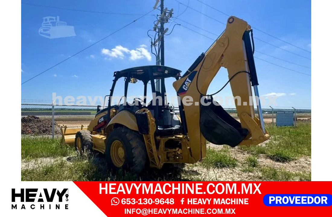 Maquinaria Pesada Retroexcavadora 2010 CAT 420E