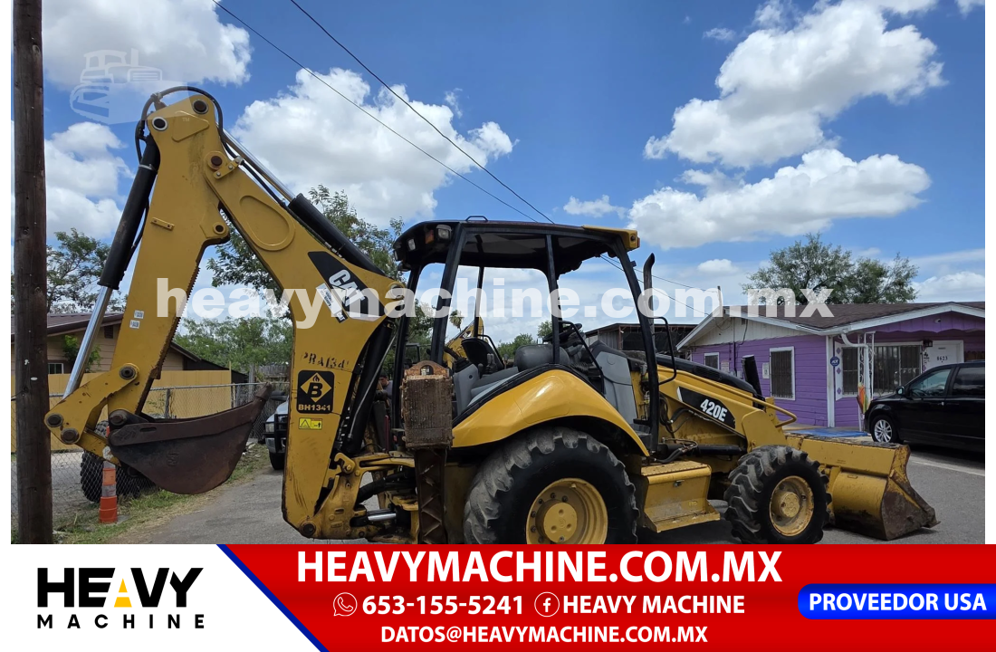 Maquinaria Pesada Retroexcavadora 2010 Caterpillar 420E