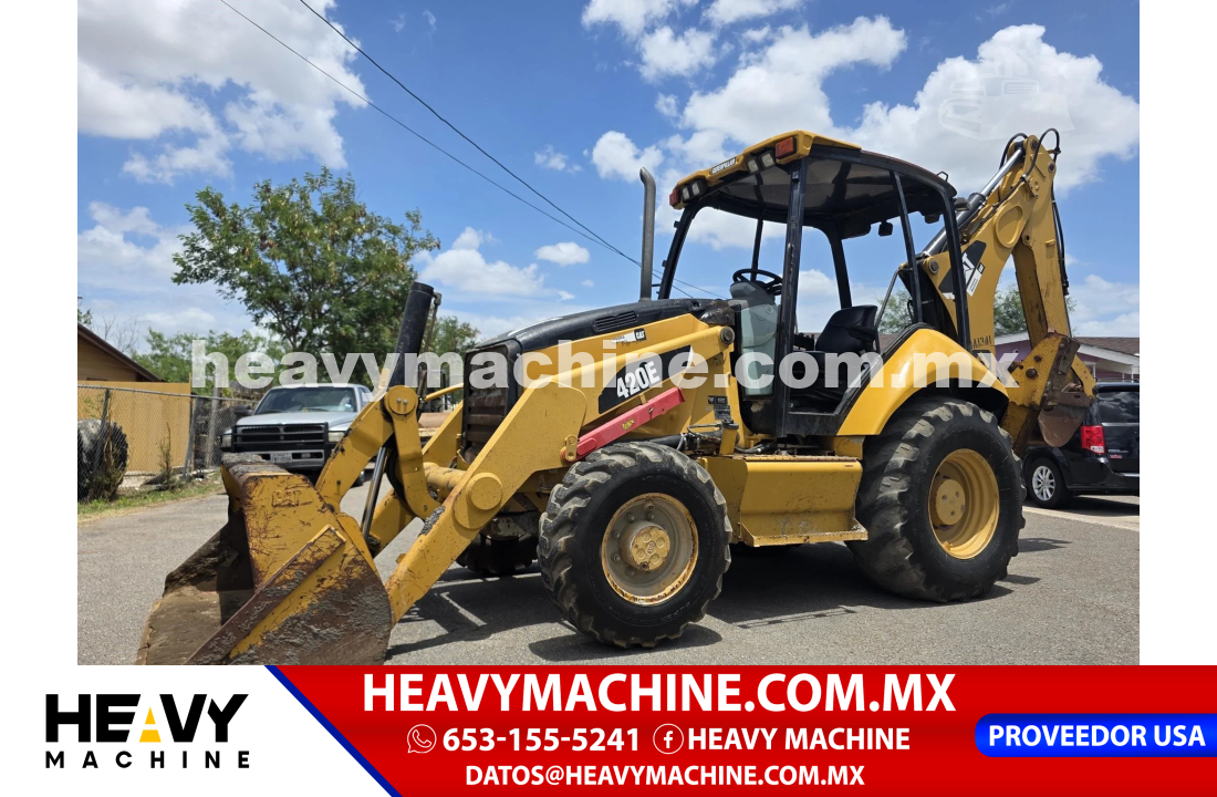 Maquinaria Pesada Retroexcavadora 2010 Caterpillar 420E