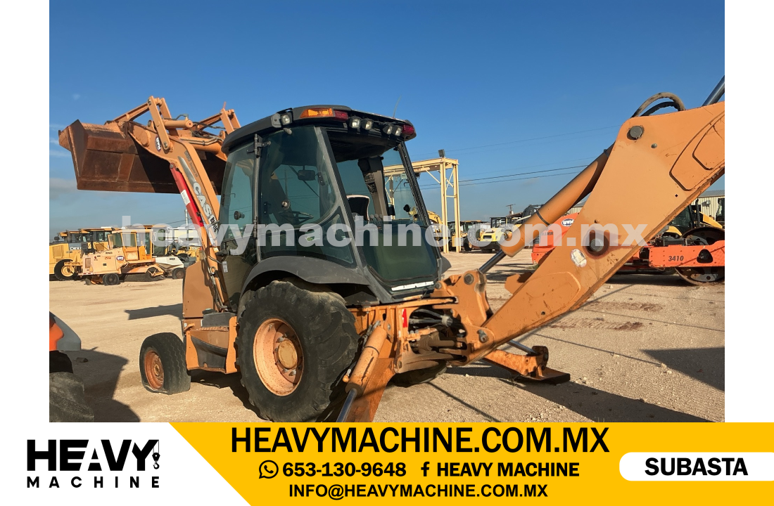 Maquinaria Pesada Retroexcavadora 2011 CASE 580SN 4x2