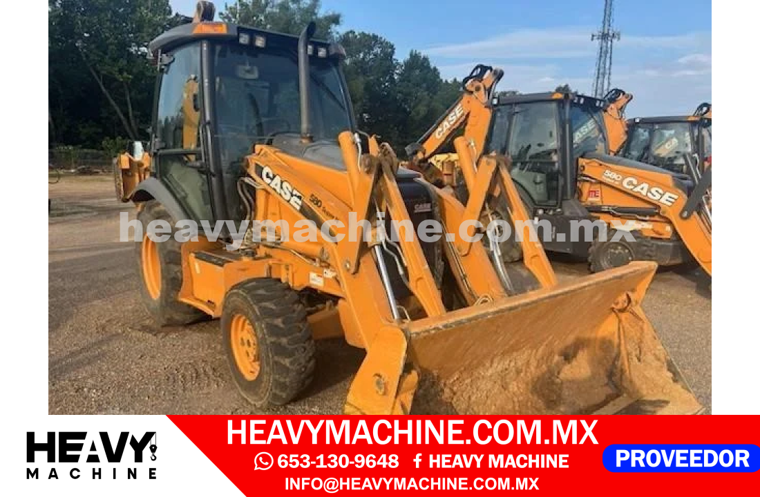 Maquinaria Pesada Retroexcavadora 2011 CASE 580SN