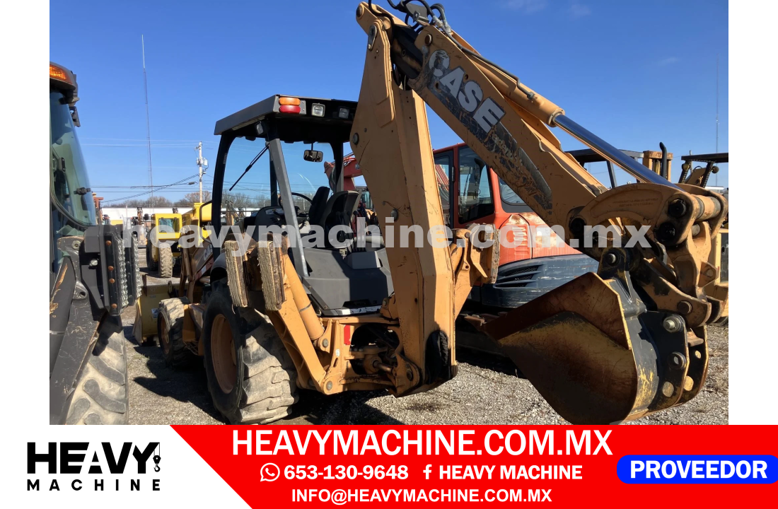 Maquinaria Pesada Retroexcavadora 2011 CASE 580SN