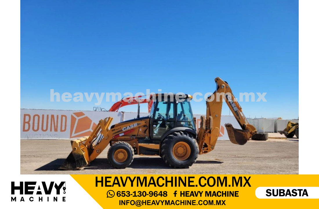 Maquinaria Pesada Retroexcavadora 2011 CASE 590 SN