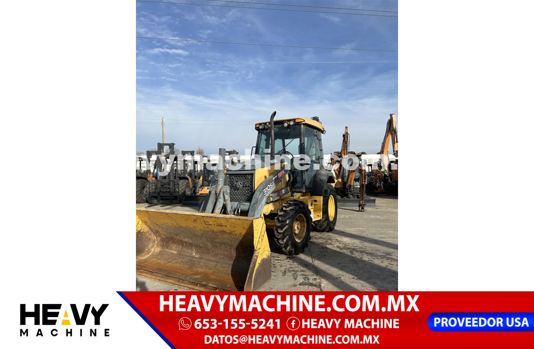 Maquinaria Pesada Retroexcavadora 2011 DEERE 310SJ