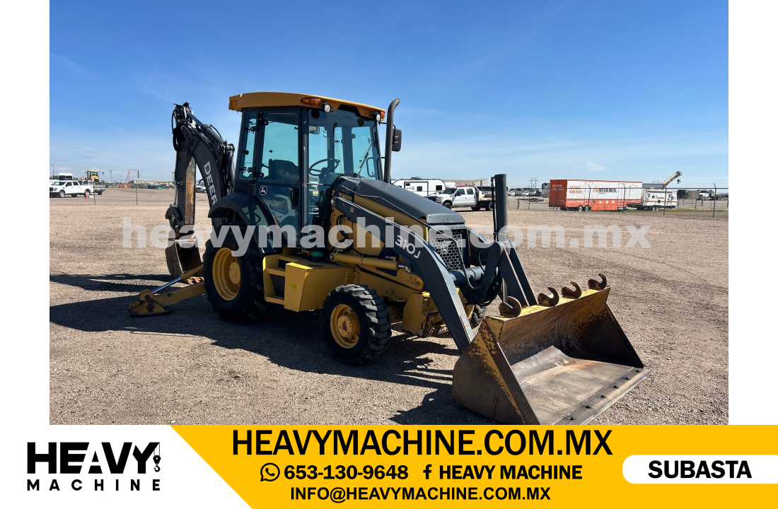 Maquinaria Pesada Retroexcavadora 2011 JOHN DEERE 310J
