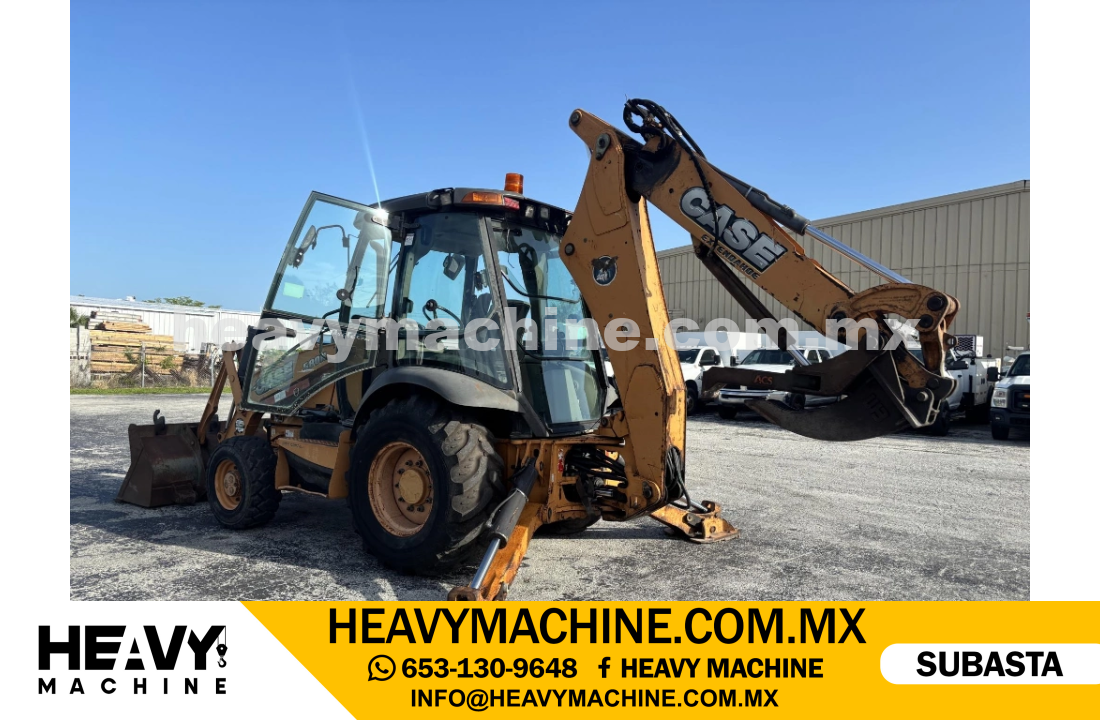 Maquinaria Pesada Retroexcavadora 2012 CASE 580N