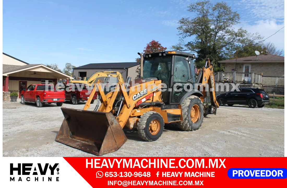 Maquinaria Pesada Retroexcavadora 2012 CASE 580N