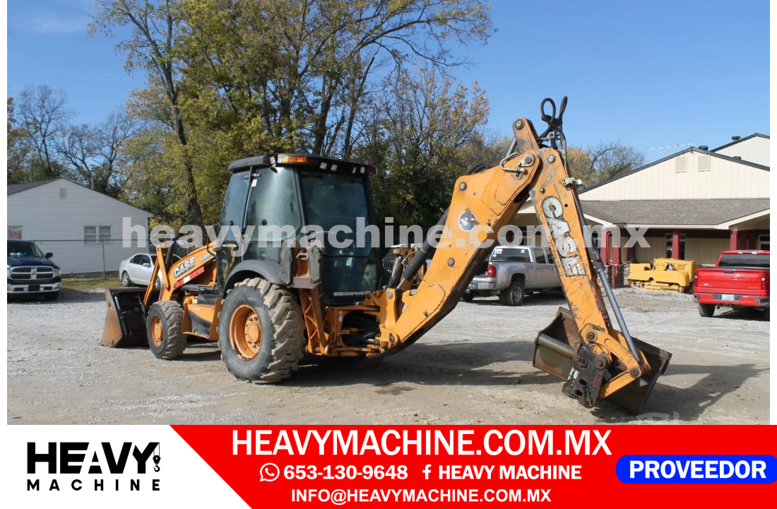 Maquinaria Pesada Retroexcavadora 2012 CASE 580N