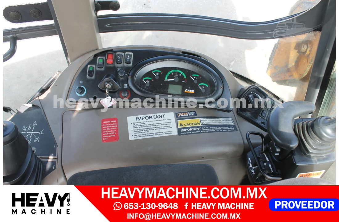 Maquinaria Pesada Retroexcavadora 2012 CASE 580N