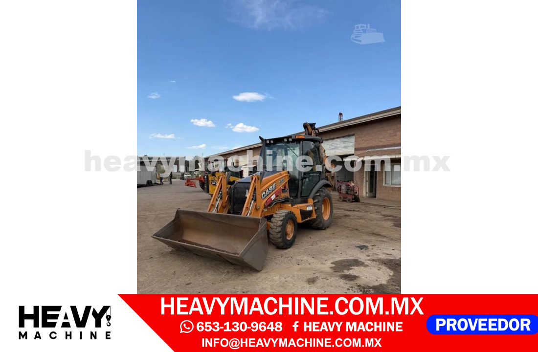 Maquinaria Pesada Retroexcavadora 2012 CASE 580N