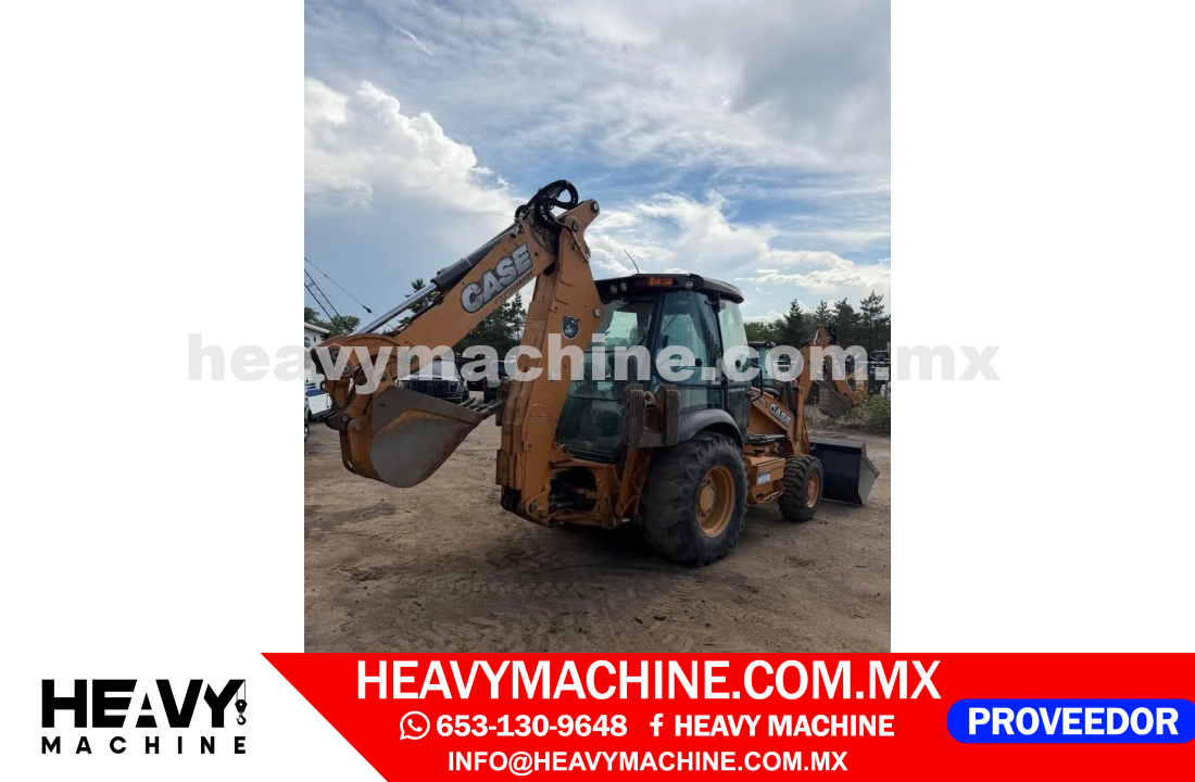 Maquinaria Pesada Retroexcavadora 2012 CASE 580N