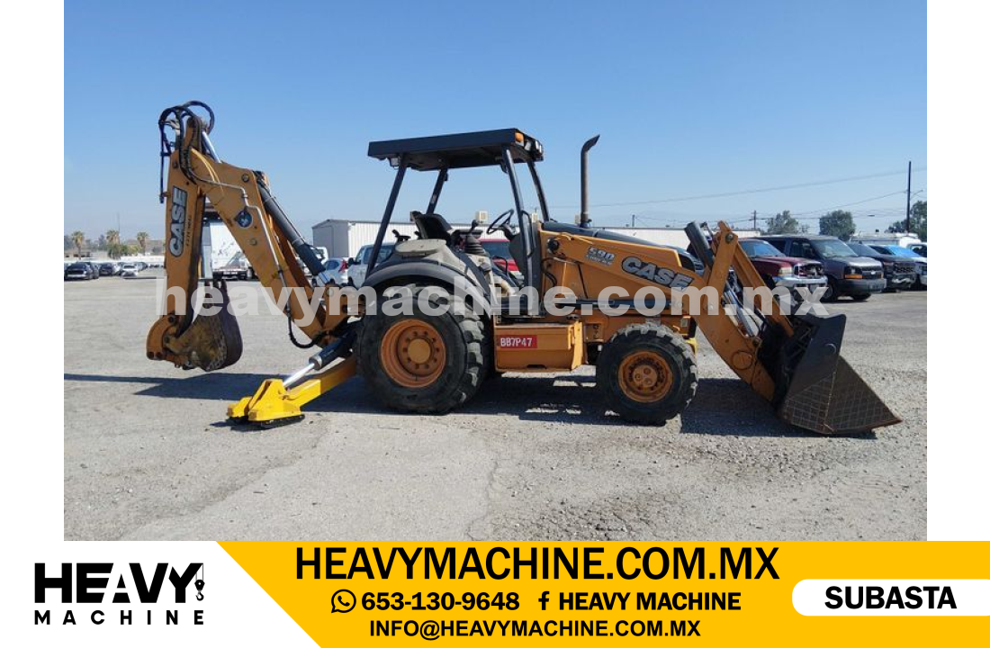 Maquinaria Pesada Retroexcavadora 2012 CASE 590 Super N