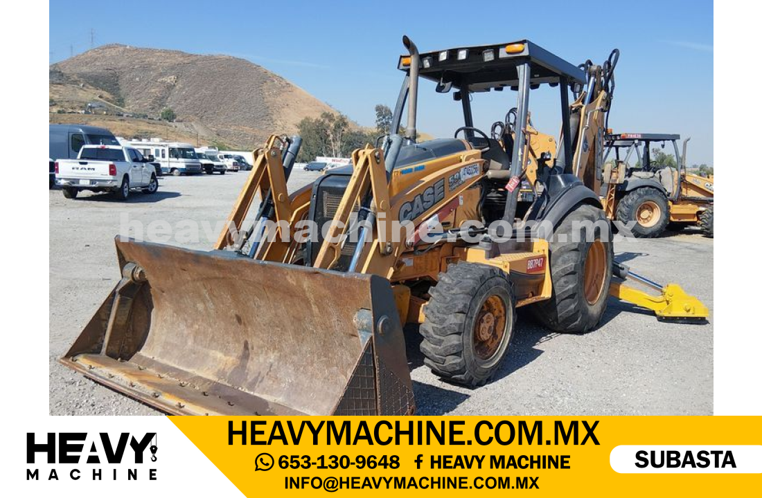 Maquinaria Pesada Retroexcavadora 2012 CASE 590 Super N