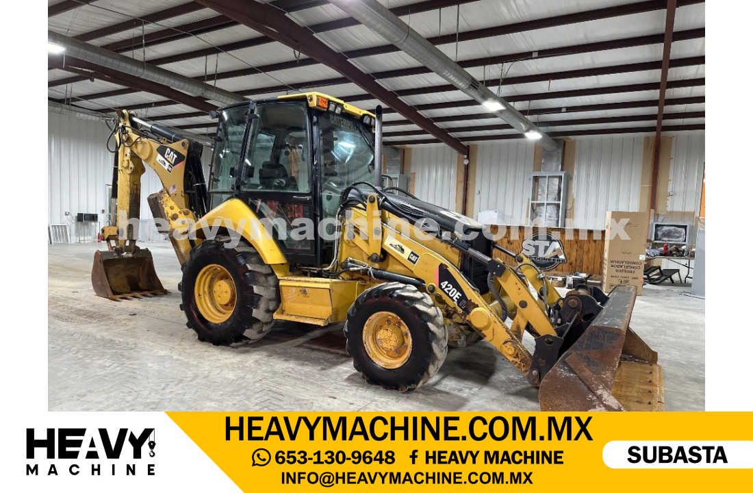 Maquinaria Pesada Retroexcavadora 2012 CAT 420E IT