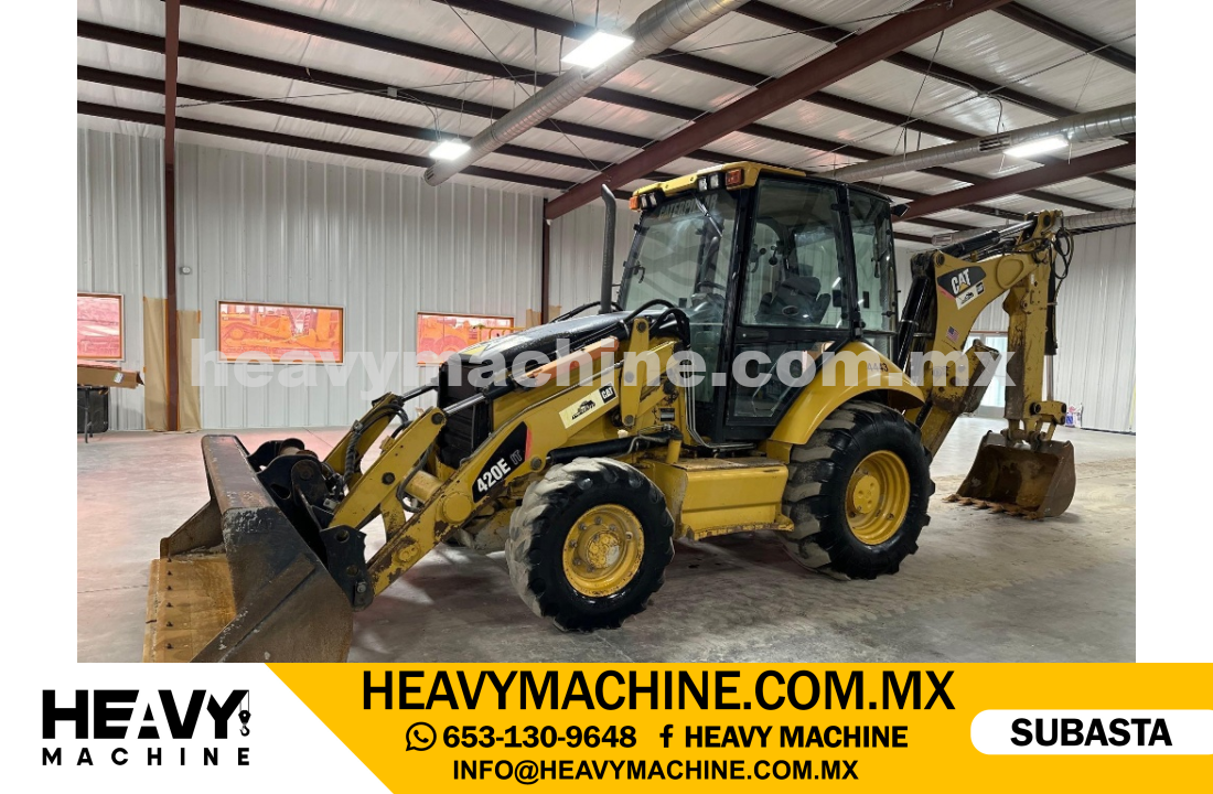 Maquinaria Pesada Retroexcavadora 2012 CAT 420E IT