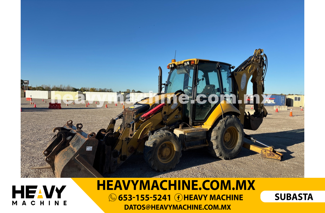 Maquinaria Pesada Retroexcavadora 2012 CAT 430FIT