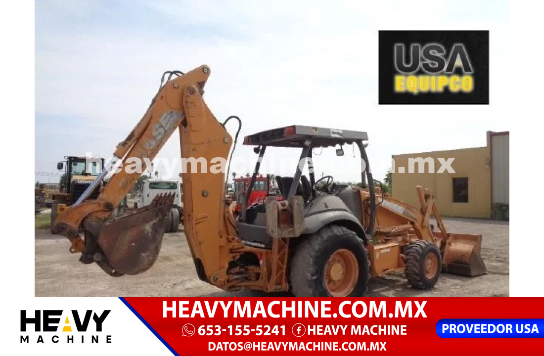 Maquinaria Pesada Retroexcavadora 2012 Case 580SN