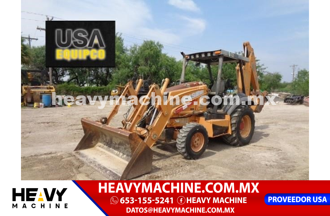 Maquinaria Pesada Retroexcavadora 2012 Case 580SN