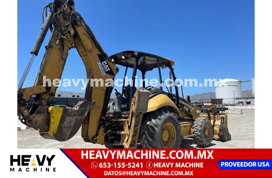 Maquinaria Pesada Retroexcavadora 2012 Caterpillar 420E