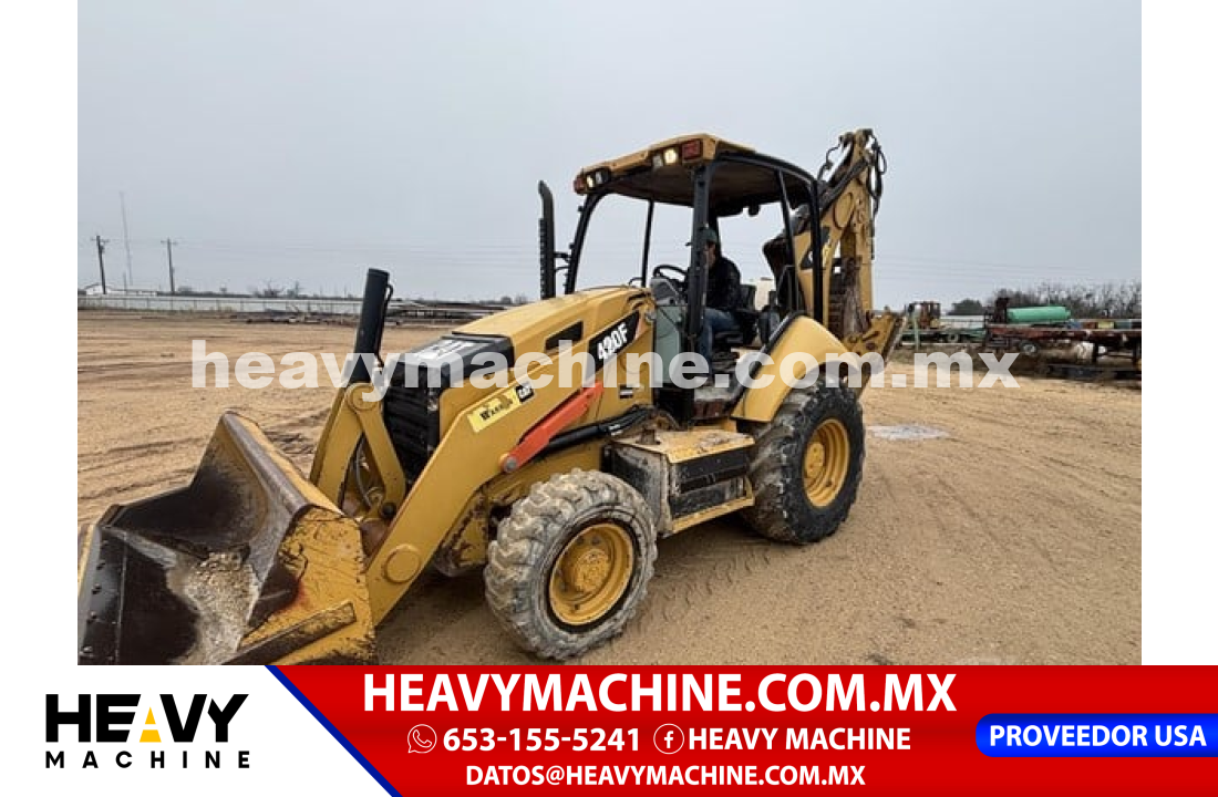 Maquinaria Pesada Retroexcavadora 2012 Caterpillar 420F