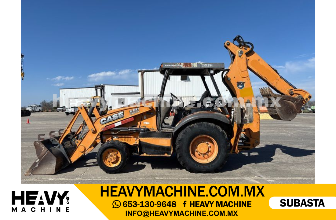 Maquinaria Pesada Retroexcavadora 2013 CASE Case 580 Super N