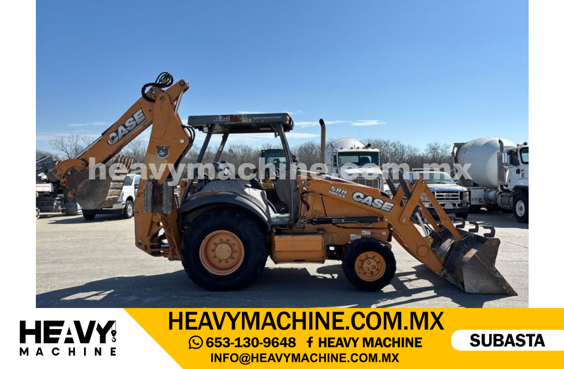 Maquinaria Pesada Retroexcavadora 2013 CASE Case 580 Super N