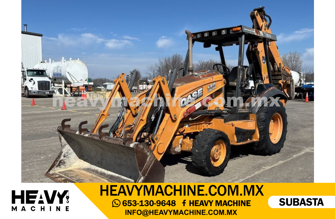 Maquinaria Pesada Retroexcavadora 2013 CASE Case 580 Super N