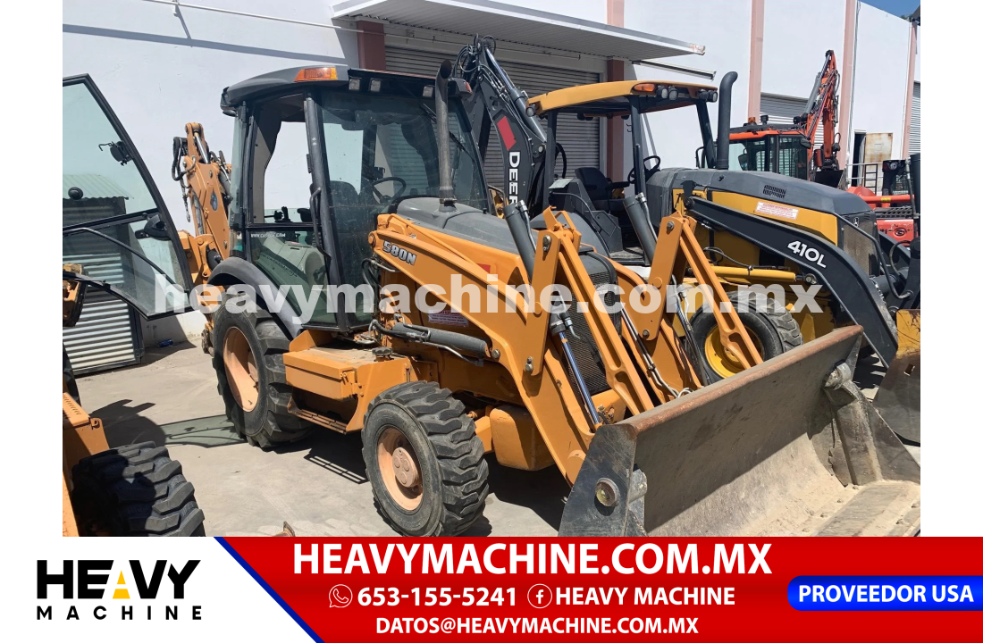 Maquinaria Pesada Retroexcavadora 2013 Case 580N